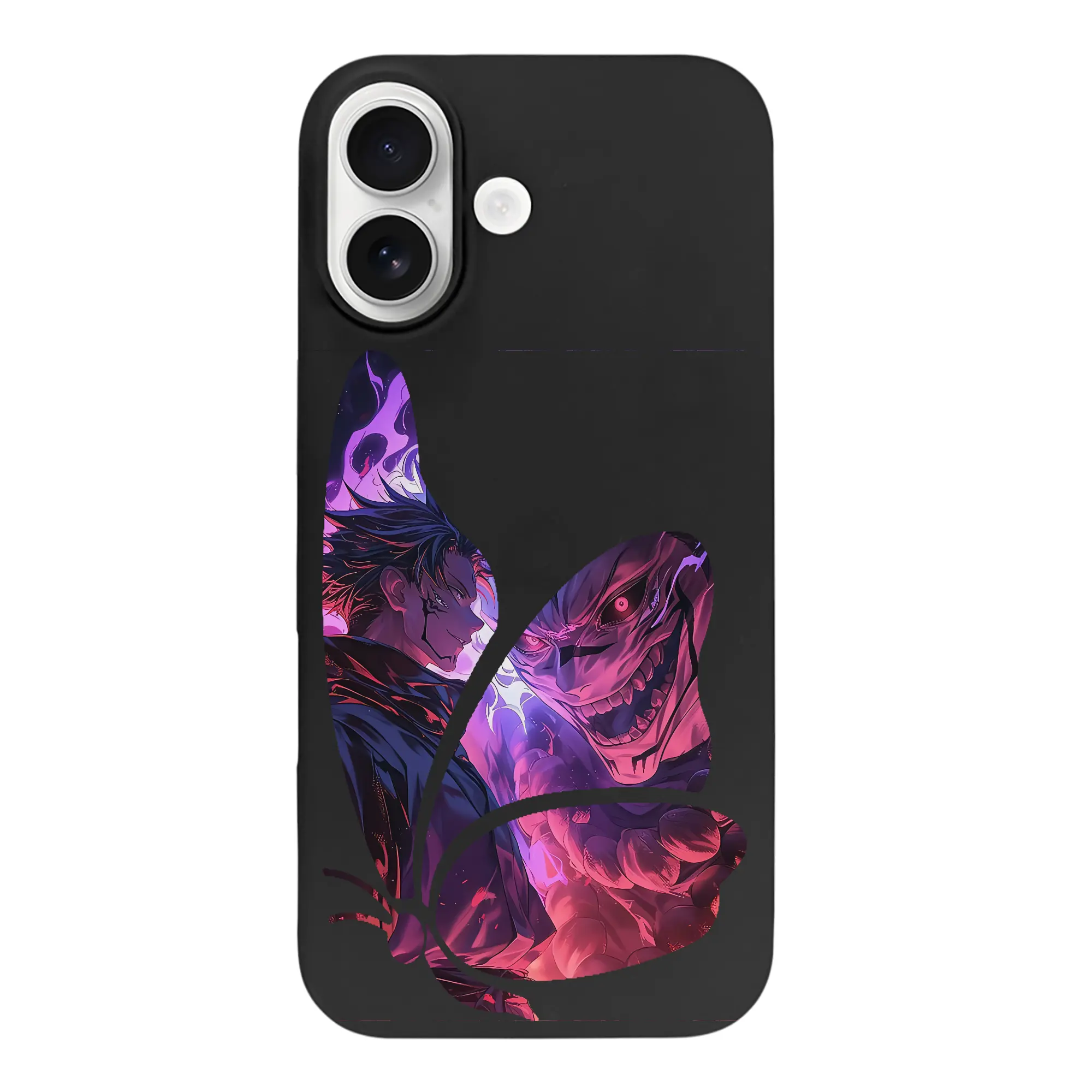 呪術廻戦 グッズ,両面宿儺 - iPhone 17 シリーズ シリコンケース 薄型 耐衝撃 指紋防止 ソフトタッチカバー 精密フィット 傷防止 保護ケース iPhone 17/17 Air/17 Pro/17 Pro Max 対応